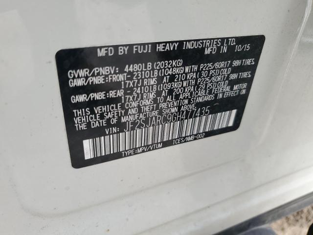 2016 SUBARU FORESTER 2 #3268403756