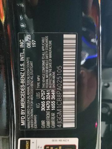 2023 MERCEDES-BENZ EQE SUV 35 4JGGM1CB8PA025105