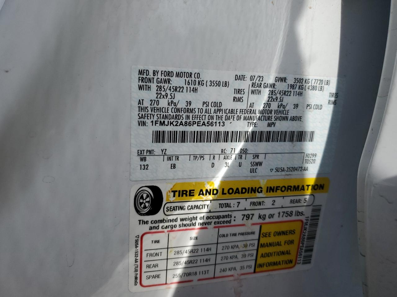 FORD EXPEDITION MAX LIMITED