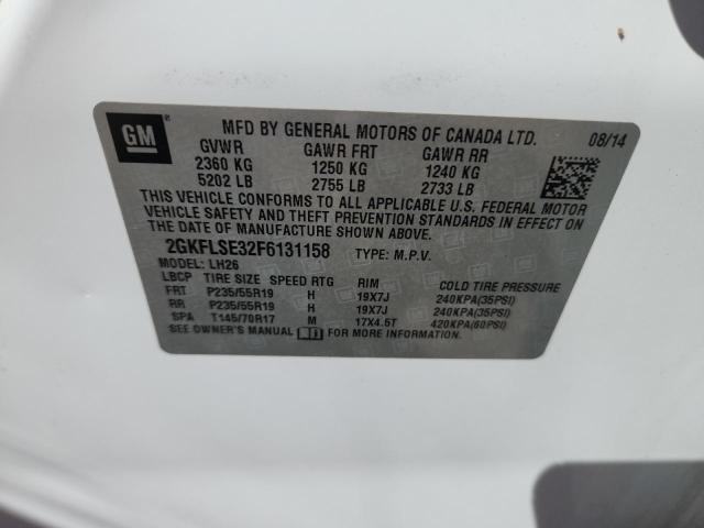 2015 GMC TERRAIN SLT 2GKFLSE32F6131158