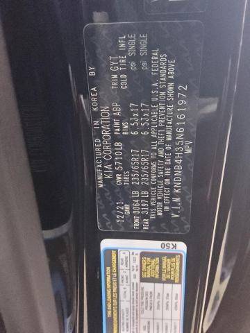 2022 KIA CARNIVAL LX KNDNB4H35N6161972