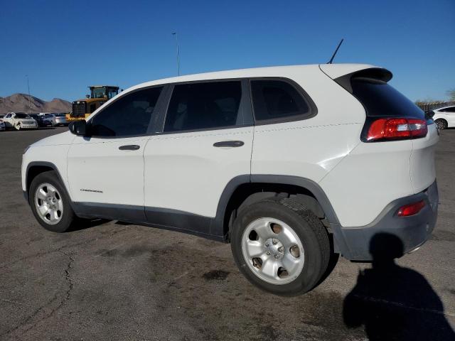 JEEP CHEROKEE S 2015 white  gas 1C4PJLAB8FW616905 photo #3