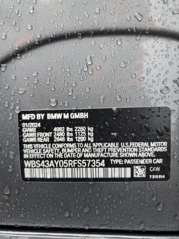 2024 BMW M3 COMPETI WBS43AY05RFS57354