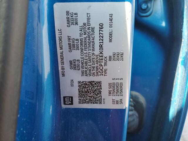 2024 CHEVROLET COLORADO T 1GCPTEEK0R1227760