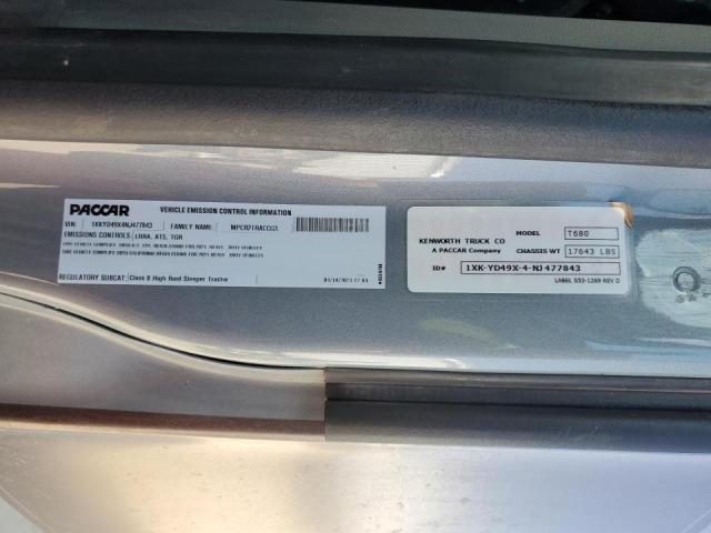 2022 KENWORTH T680 #3282695280