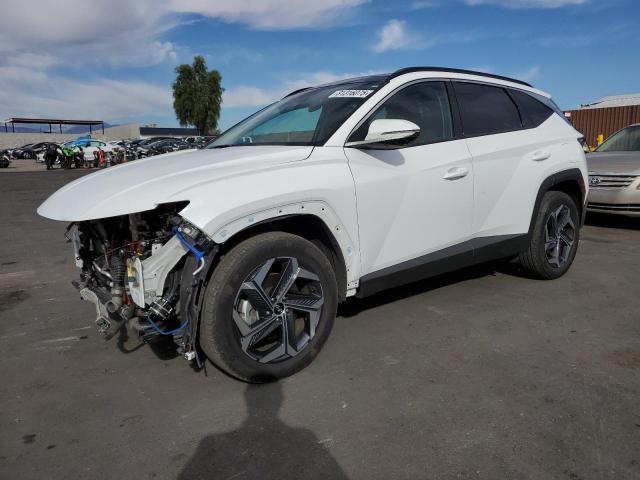 HYUNDAI TUCSON LIMITED 2024 white  hybrid engine KM8JFDD20RU159656 photo #1