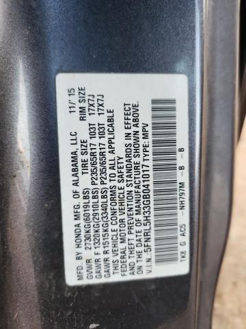 2016 HONDA ODYSSEY SE 5FNRL5H33GB041017
