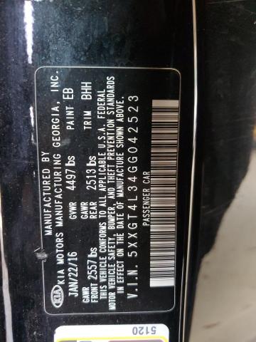 2016 KIA OPTIMA LX 5XXGT4L34GG042523