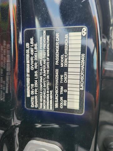 2017 INFINITI QX30 BASE SJKCH5CR1HA026400