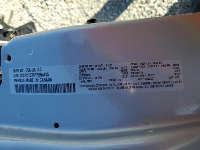 2023 CHRYSLER PACIFICA HYBRID LIMITED 2C4RC1S74PR565415