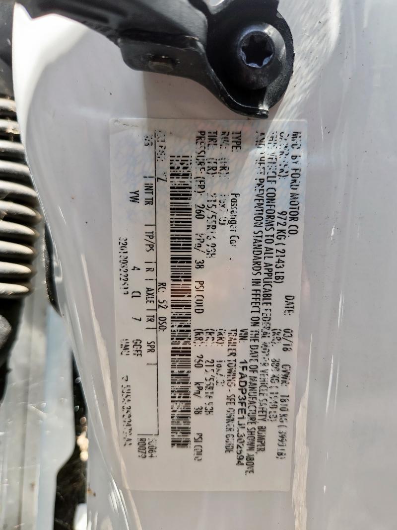 2018 FORD FOCUS SE #3268575924