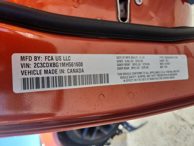 2021 DODGE CHARGER SX - 2C3CDXBG1MH561608