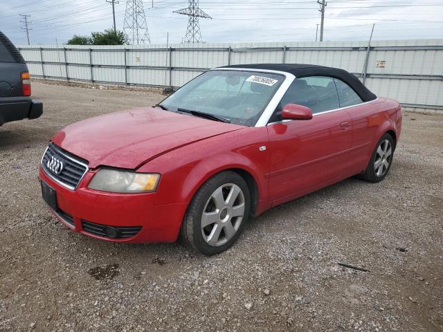 AUDI A4 QUATTRO 2005 red  gas WAUDT48H65K012396 photo #1