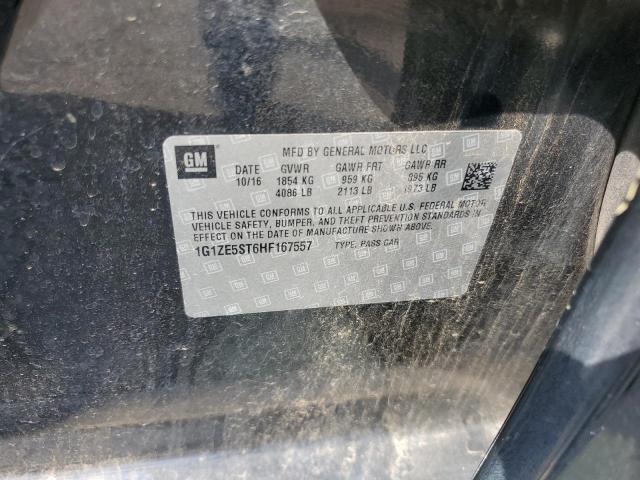 2017 CHEVROLET MALIBU LT - 1G1ZE5ST6HF167557