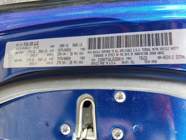 2018 RAM 1500 ST 1C6RR7FG6JS328014