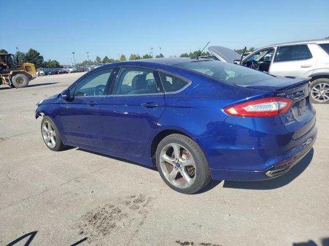 FORD FUSION SE 2015 blue  gas 3FA6P0H93FR203889 photo #3