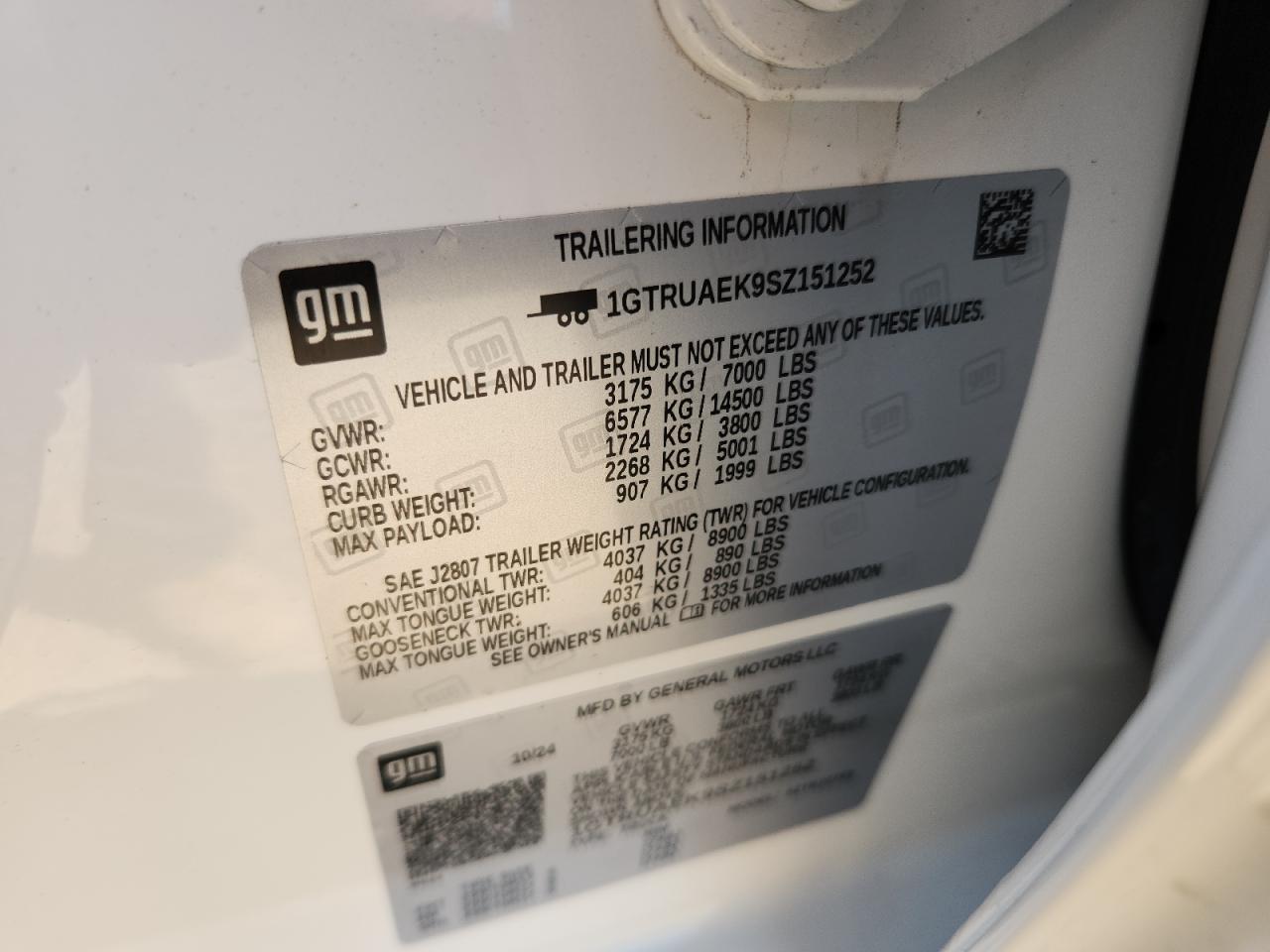 GMC SIERRA 1500 K1500