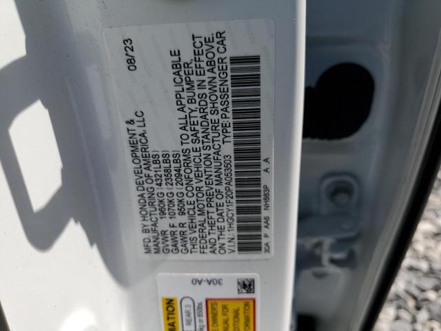 2023 HONDA ACCORD LX #3285696666