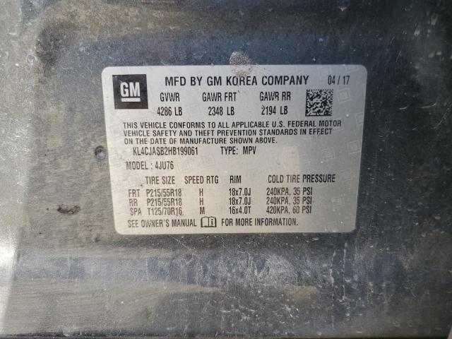 2017 BUICK ENCORE PRE KL4CJASB2HB199061