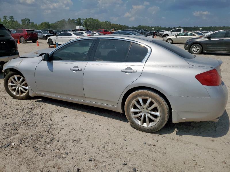 INFI G37 BASE 2009 silver  gas JNKCV61E49M014869 photo #3