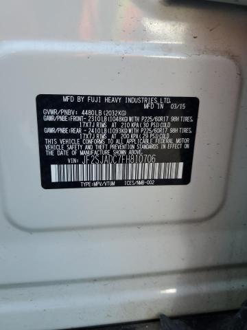 2015 SUBARU FORESTER 2.5I PREMIUM - JF2SJADC7FH810706