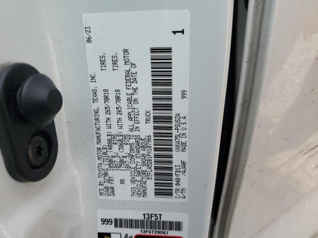 2023 TOYOTA TUNDRA CRE 5TFLA5DB1PX107966