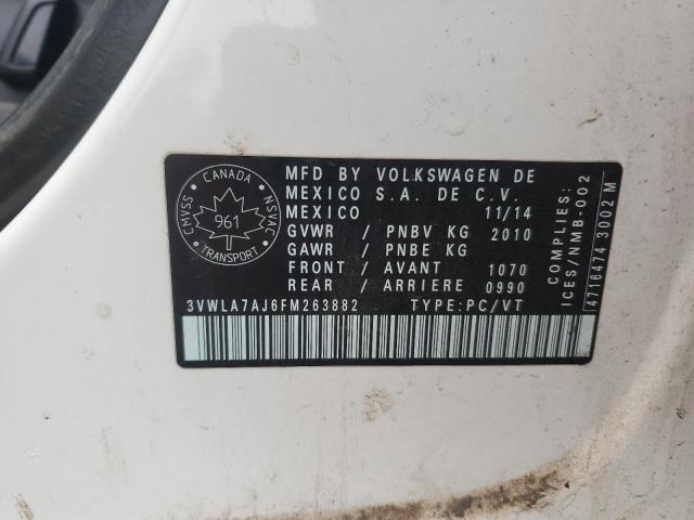 2015 VOLKSWAGEN JETTA TDI 3VWLA7AJ6FM263882