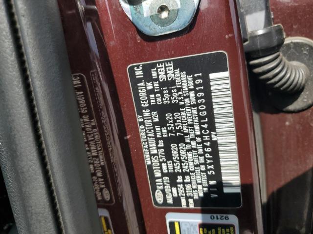 2020 KIA TELLURIDE S 5XYP64HC4LG039191