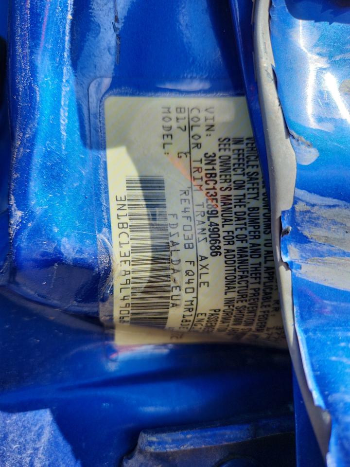 Lot #3261363488 2009 NISSAN VERSA S