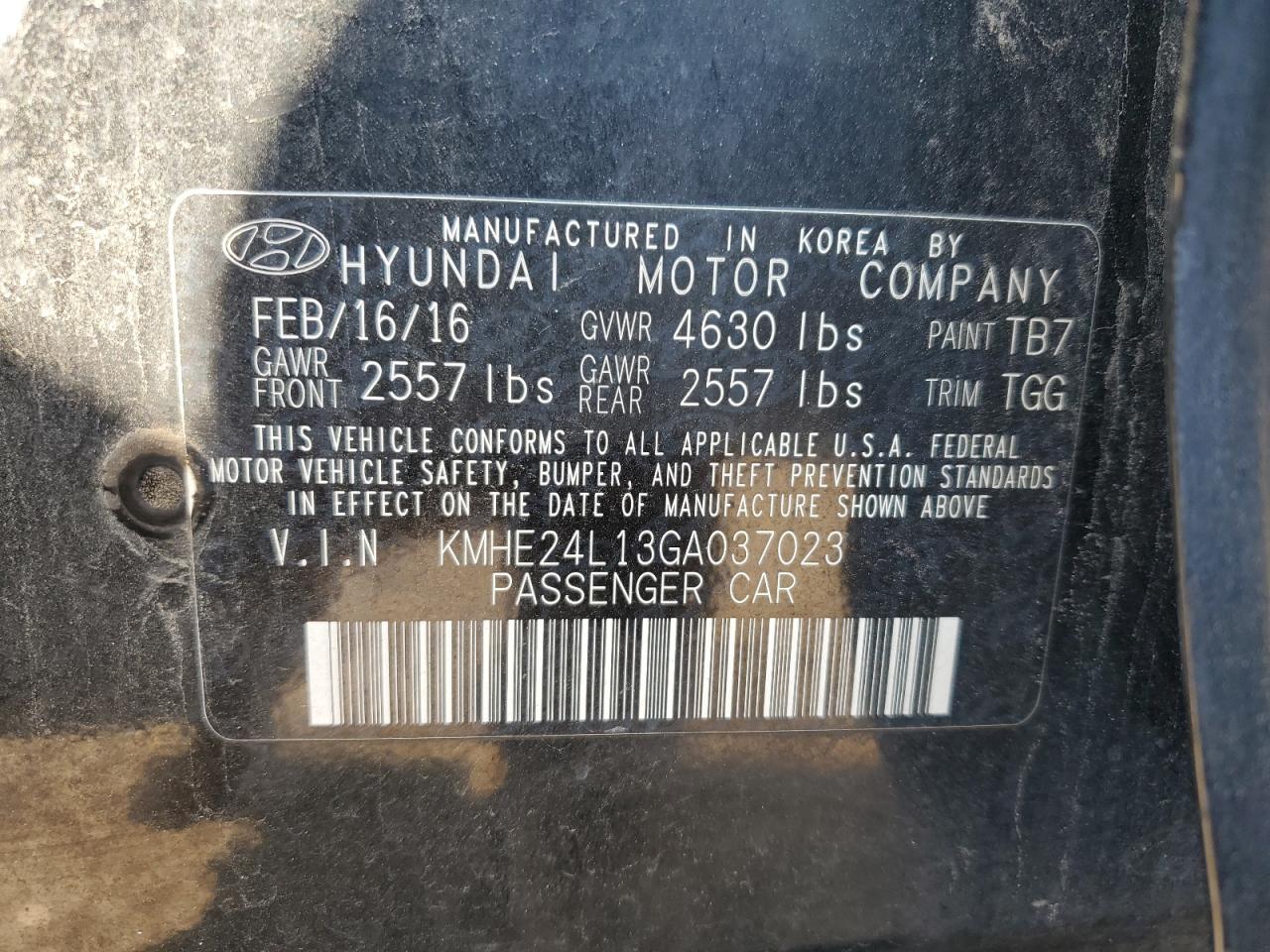 HYUNDAI SONATA HYBRID