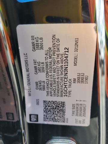 2022 CHEVROLET COLORADO L - 1GCHTCEN3N1104712