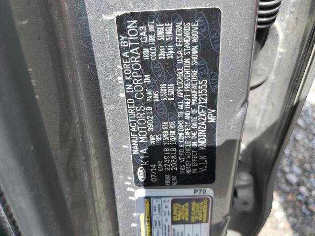 2015 KIA SOUL KNDJN2A2XF7121555