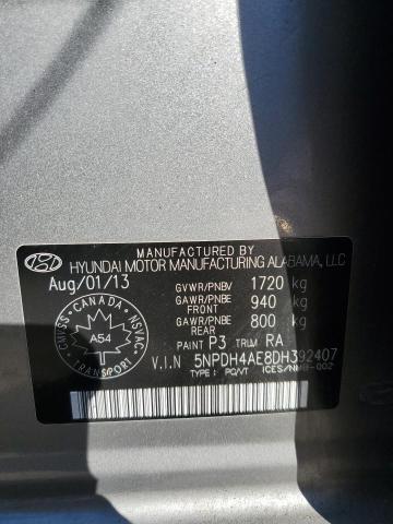 2013 HYUNDAI ELANTRA GL - 5NPDH4AE8DH392407