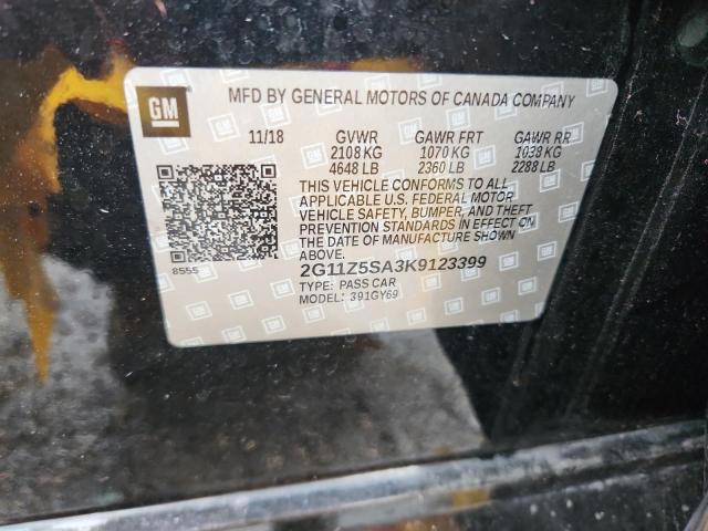 2019 CHEVROLET IMPALA LT 2G11Z5SA3K9123399