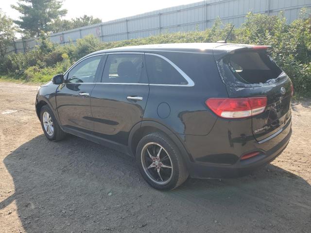 KIA SORENTO LX 2017 black 4dr spor gas 5XYPG4A30HG190558 photo #3