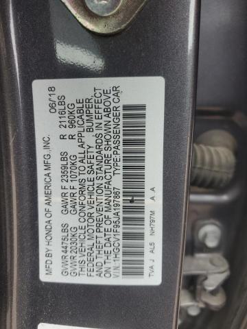 2018 HONDA ACCORD TOU 1HGCV1F95JA197867
