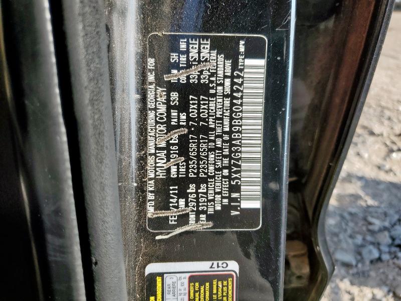 2011 HYUNDAI SANTA FE GLS #3259203966