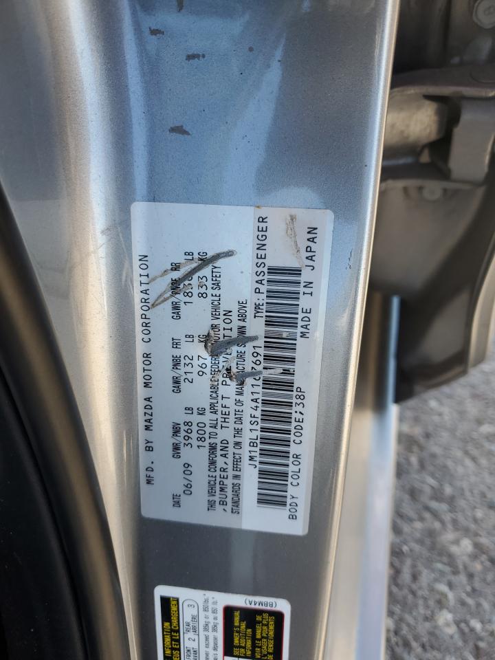 Lot #3312808089 2010 MAZDA 3 I