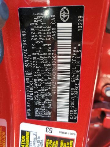 2024 TOYOTA CAMRY TRD 4T1KZ1AKXRU102671