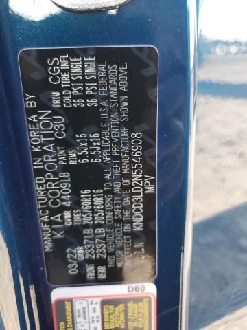 2022 KIA NIRO EX KNDCD3LD2N5546908