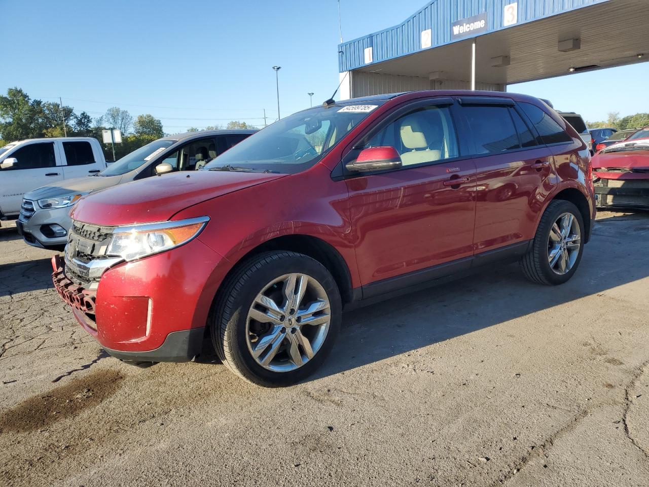 Lot #3259736183 2013 FORD EDGE SEL