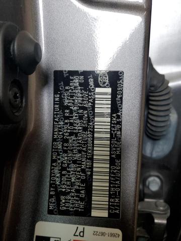 2016 TOYOTA CAMRY LE 4T1BF1FKXGU597324