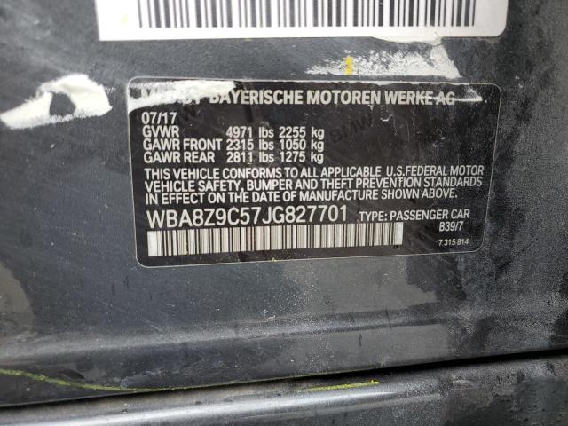 2018 BMW 330 XIGT WBA8Z9C57JG827701