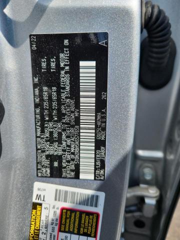 2022 TOYOTA HIGHLANDER - 5TDHZRBH5NS577658