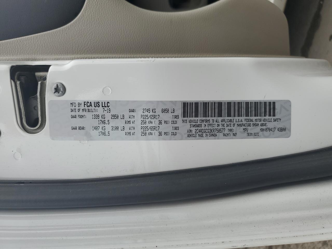 DODGE GRAND CARAVAN SXT