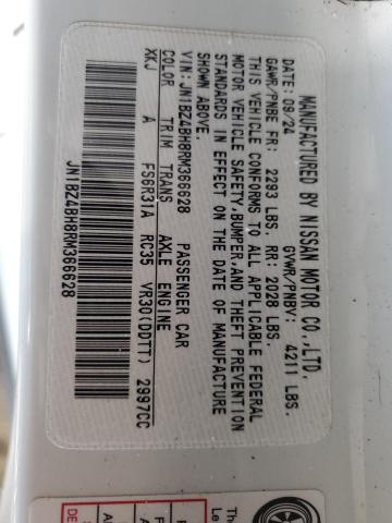 2024 NISSAN Z PERFORMA JN1BZ4BH8RM366628