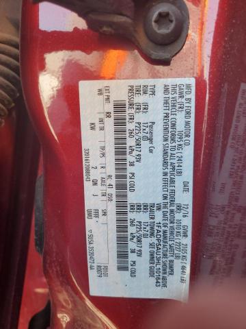 2017 FORD C-MAX SE 1FADP5AU3HL101643