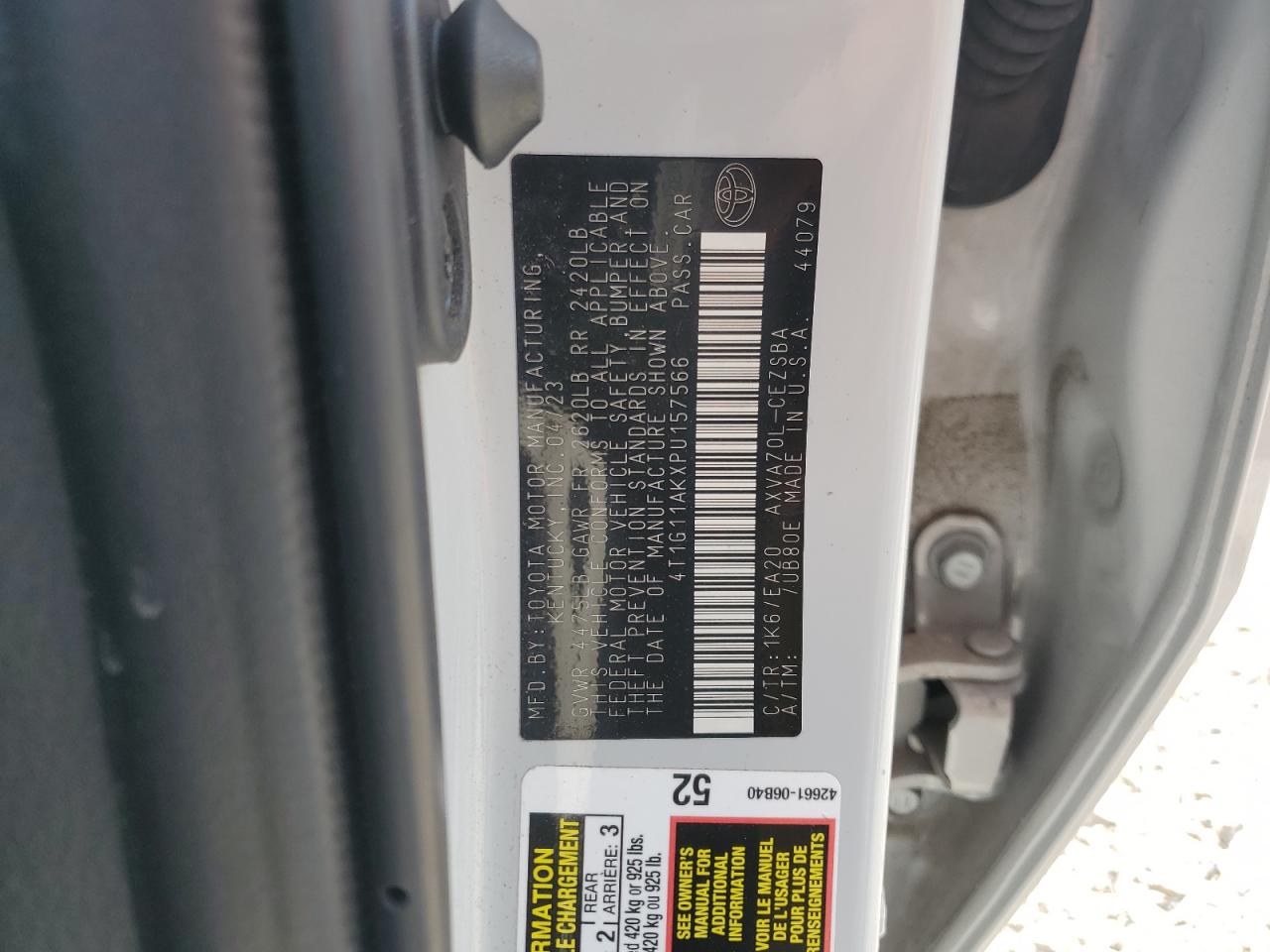 TOYOTA CAMRY SE NIGHT SHADE