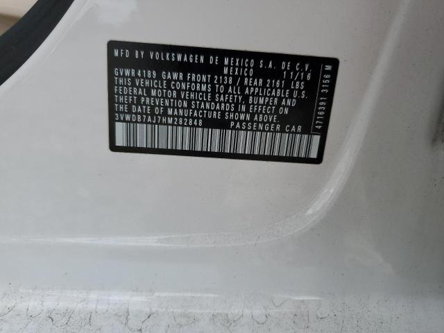 2017 VOLKSWAGEN JETTA SE #3290285213