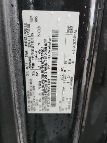 2015 FORD TRANSIT T- - 1FBZX2YM4FKA75405